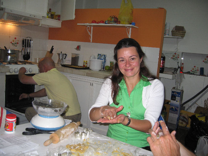 Weihnachtsplätzchen backen bei Markus